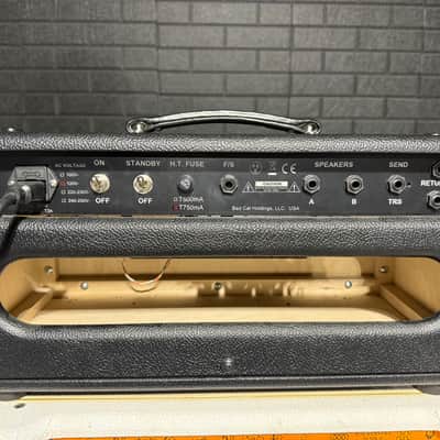 Bad Cat Cub 50/50 Stereo 50-Watt / Side Guitar Amp Head 2019 - Black image 2