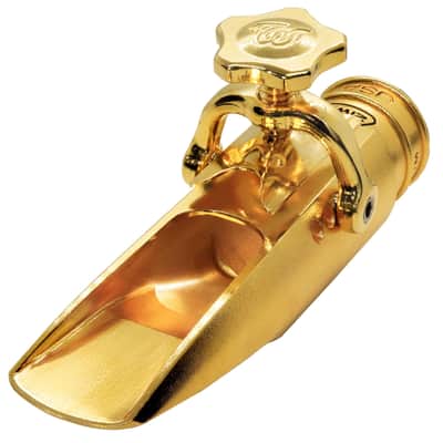 Theo Wanne Alto Saxophone Durga 5 Gold Plated Mouthpiece-DURGA 5 - #8 Gold Plated (0.86") image 2