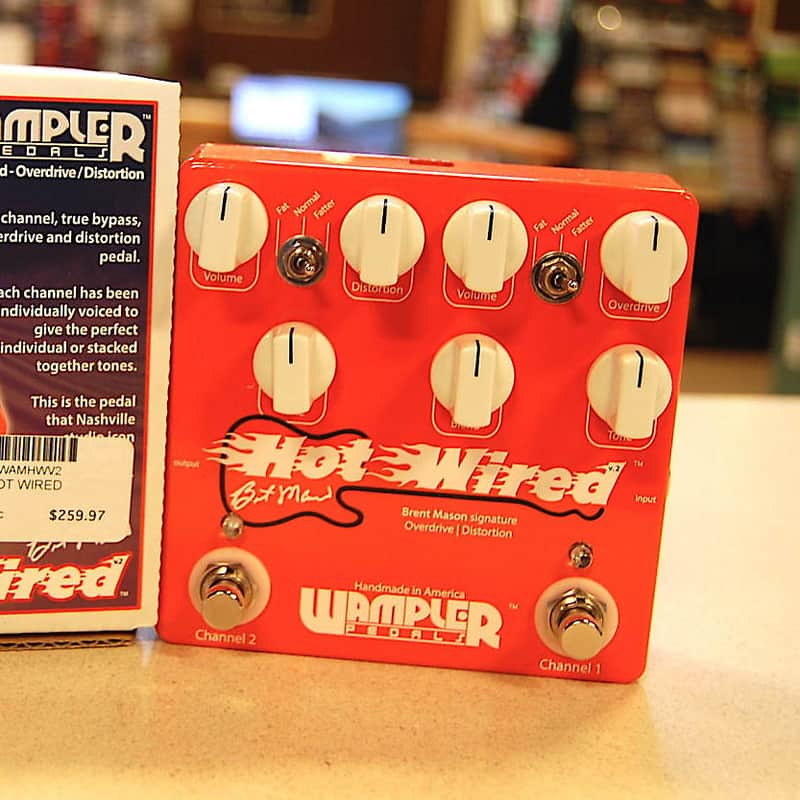 Wampler Hot Wired V2 Overdrive/Distortion Pedal image 2