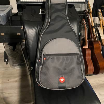 Luna Gypsy Spalt Grand Acoustic Guitar w/ Case image 6