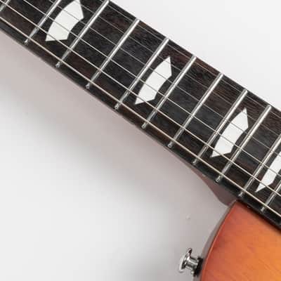 Eart EGLP-610, Roasted Mahogany Solid Body, 3-Way Switch 1 Tone 1 Volume,22 Stainless Steel Frets, Honey Tea image 9