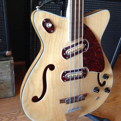 MIJ Matsumoku Zenta Short Scale Fretless Bass image 2