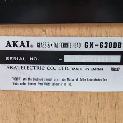 Akai GX-630DB - 26CM 1/4'' Tape Deck - With Original AKAI NABS - Serviced image 18
