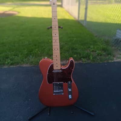 Fender Player Plus Telecaster with Maple Fretboard - Aged Candy Apple Red image 4