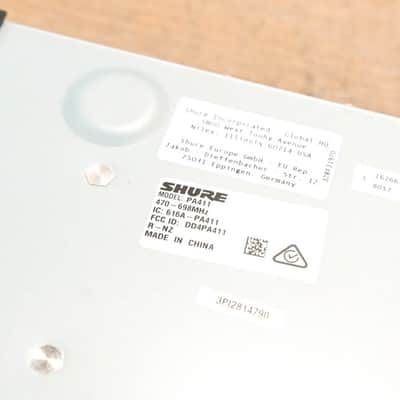 Shure PA411 Antenna Combiner for PSM 300 Series Wireless NO POWER SUPPLY CG012NS image 9