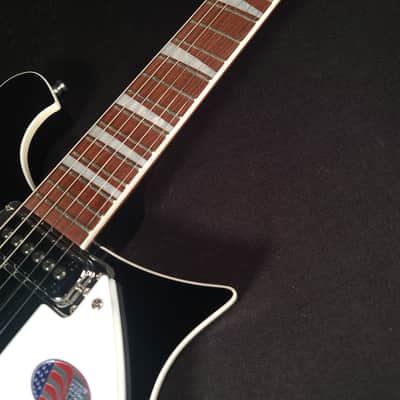 Rickenbacker 620 Electric Guitar Jetglo w/Hard Case image 9