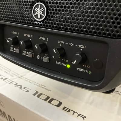 Yamaha STAGEPAS 100BTR 100W Battery-Powered Portable PA System w/ Bluetooth image 4