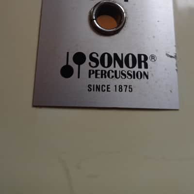 Vintage 1983 Sonor Phonic 13"x9" Tom - 9-Ply Beechwood - Made in W. Germany ( White Gloss) image 13