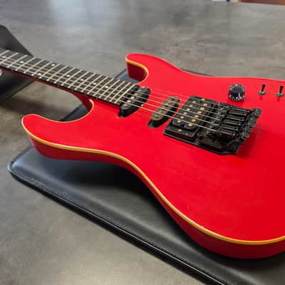 Gibson U2 1987 Ferrari Red HSS American U-2 Super Strat USA Custom Jackson Lawsuit Headstock Soloist Design SL1 image 14