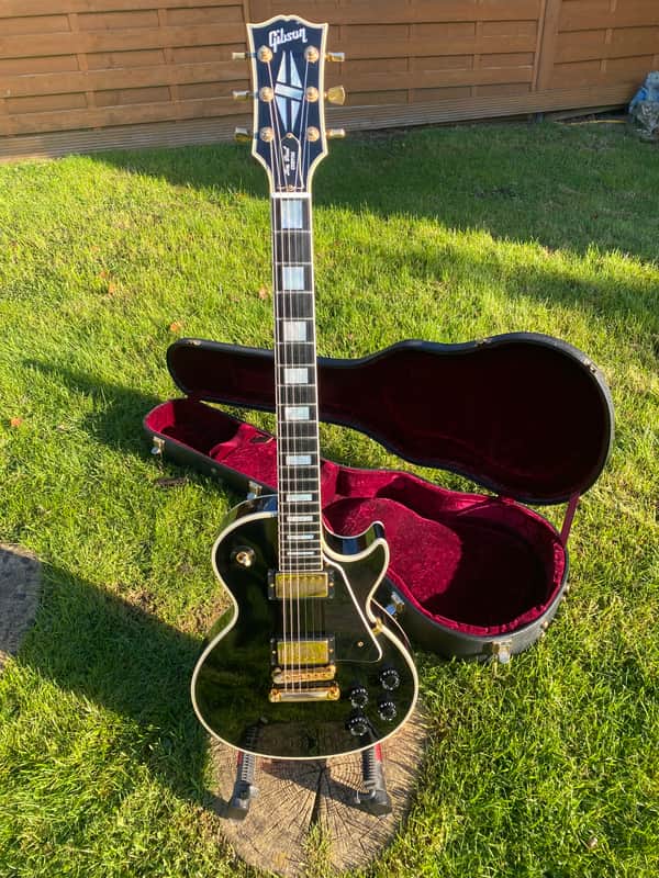 Gibson Custom Shop Les Paul Custom BK image 1