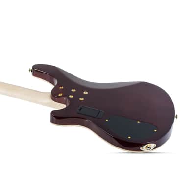 Schecter Omen Extreme-4 4-String Electric Bass - Natural Gloss image 3