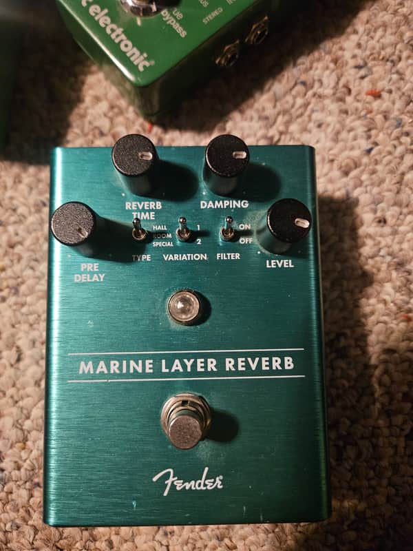 Fender Marine Layer Reverb 2018 - Present - Green image 1