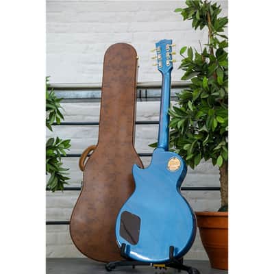 GIBSON 1956 Les Paul Standard Pelham Blue VOS NH image 4