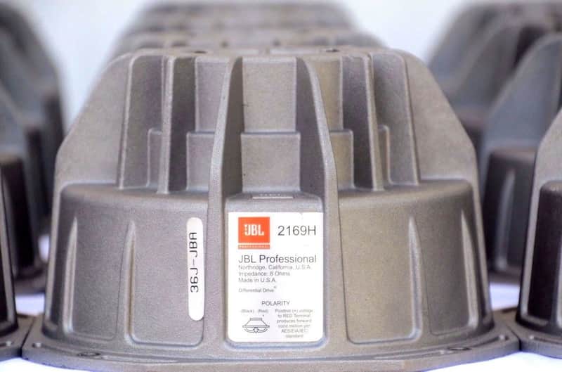 JBL Speaker 2169H 8" Mid Range Driver (LOT OF 3) image 1