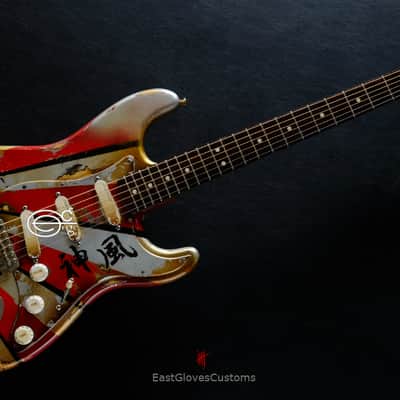 Fender Stratocaster Kamikaze Series 2nd Edition by EGC Aged heavy Relic image 18