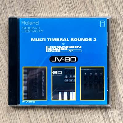 Roland PN-JV80-03 // Multi-Timbral Sounds 2 // For Pop Expansion // JV-80 / JV-880 / JV-1080 / JV-2080 / XV-5080