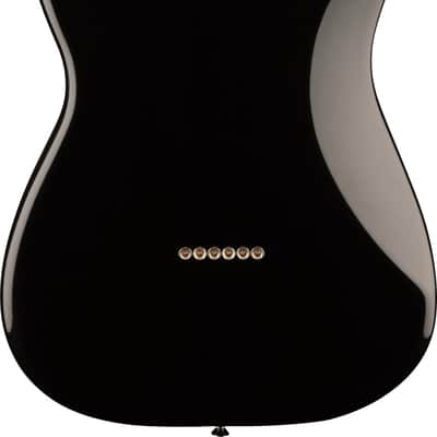 Fender Limited Edition Tom DeLonge Stratocaster Electric Guitar, Black, RW image 3
