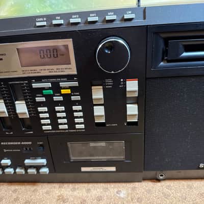 grundig satellit Recorder 4000 Stereo Cassette Player Deck Radio Vintage Boombox image 4