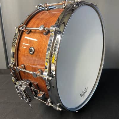 Bubinga Wood Snare Drum Symphonic M1-14" x 6.5" image 2