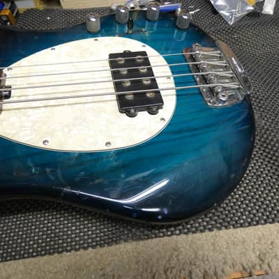 Ernie Ball Music Man Sterling USA Model 2006 - Pacific Blue Sunburst image 8