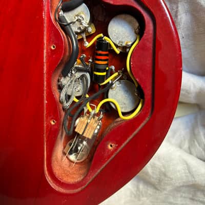 Gibson Custom Shop '61 Les Paul SG Standard Reissue with Vibrola 2000 Cherry image 10