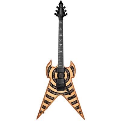 Wylde Audio Warhammer FR Electric Guitar, Norse Hammer Bullseye image 2