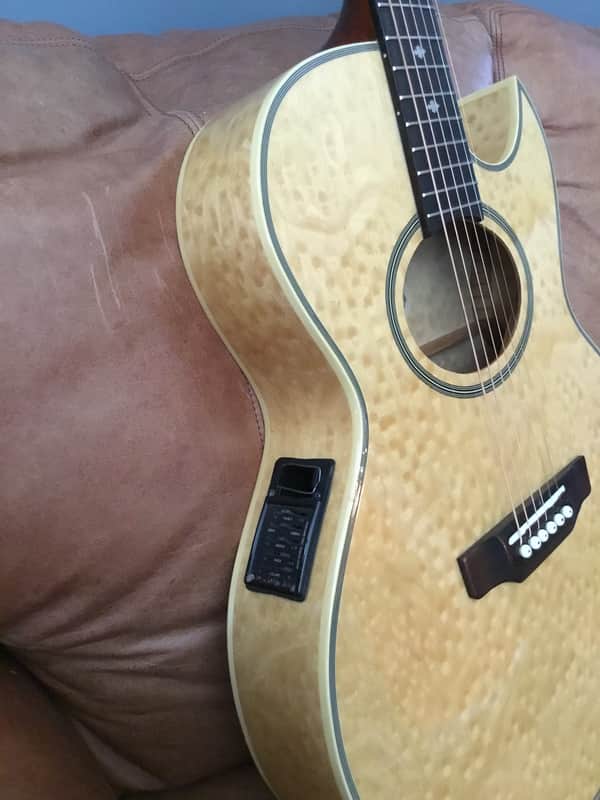 Epiphone PR7E 1993 Natural Birdseye Maple | Reverb