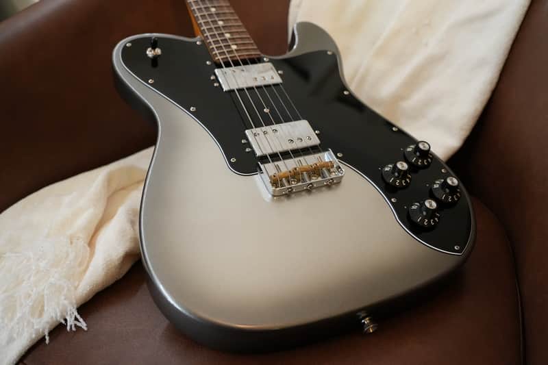 Fender American Professional II Telecaster Deluxe with Rosewood Fretboard 2020 - Present - Mercury image 1
