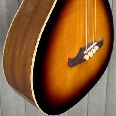 Fender FA-450CE Bass, Laurel Fingerboard, 3-Color Sunburst Acoustic Bass Guitar 0971443032 image 4