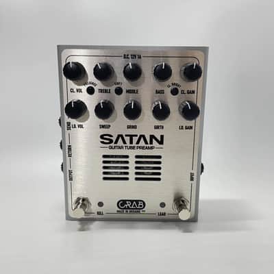 Crab Guitar Effects SATAN Ola`s Sound Preamp Fortin Randall Amp in a box High gain lead Metal Distorion Overdrive Pedal Blues Rock Drive EQ image 4