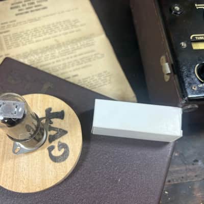 GE General Electric GE 5y3gt Tube Black plates rectifier Tweed / Champ amps image 3