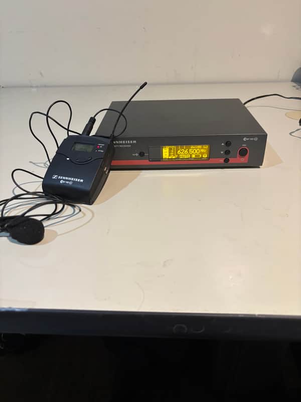 Sennheiser EW-112 G3 B Wireless Lavalier System - B Band (626-668MHz) 2010s - Black image 1
