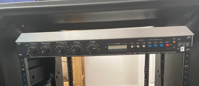 Foote Control Systems P3S ME Mastering Compressor Blac Panel image 1