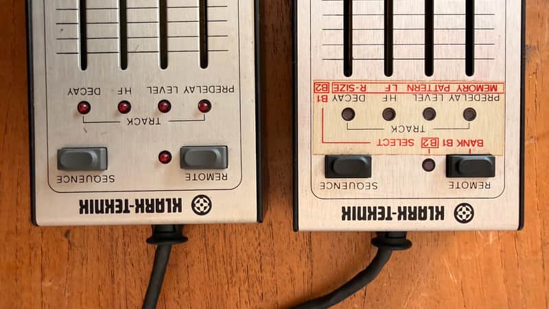 Klark Teknik DN 780 REVERBERATOR - Remiote image 1