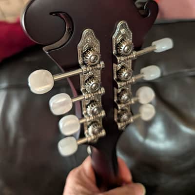 The Loar LM-310F-BRB Honey Creek F-style Mandolin - Satin Brownburst image 5