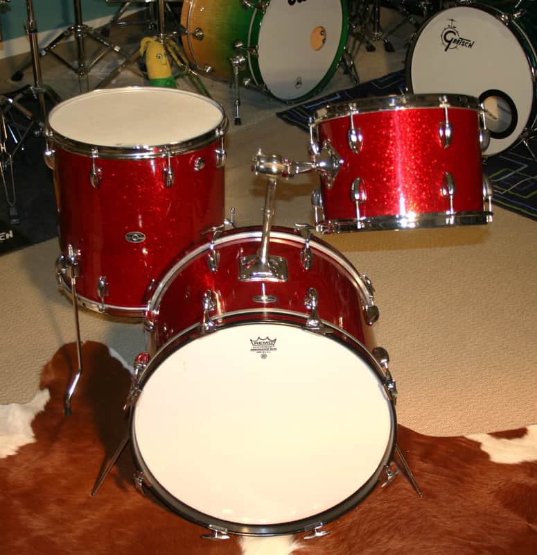 Vintage Niles Era Slingerland Drum set. 20, 13, 16. Late 60's early 70's. image 1