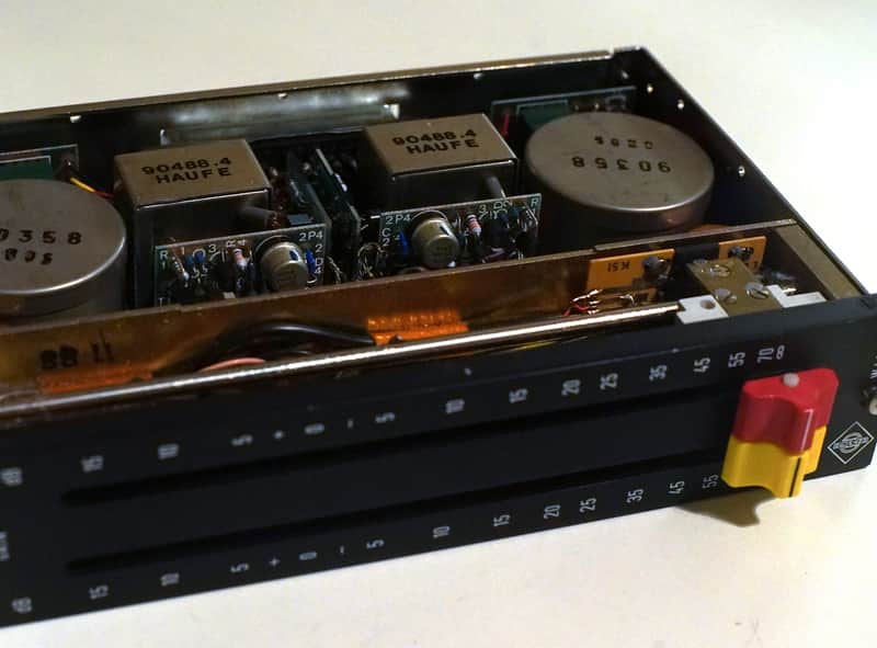 Vintage Neumann W444sta discrete active stereo fader / preamp