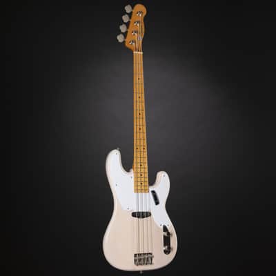 Squier Classic Vibe '50s Precision Bass MN (White Blonde) - 4-String Electric Bass image 9
