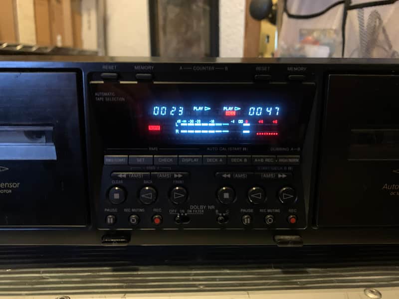 Sony TC-WE675 Black | Reverb