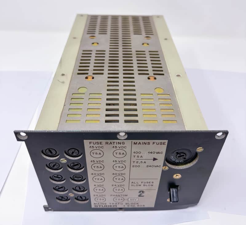 Studer alimentatore A900 1.910.505 image 1