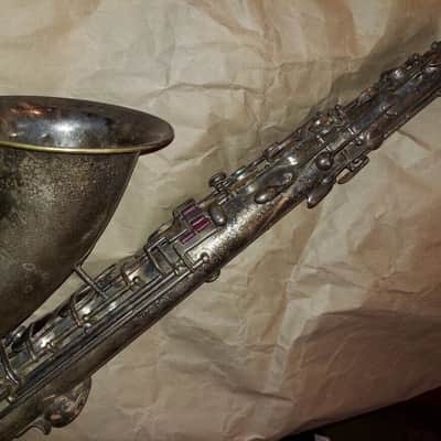 Magnificent Antique Frank Holton Tenor Saxophone, USA, sax body only image 9