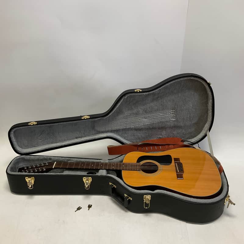 Washburn D12-12N 12-String Acoustic Guitar & Hard Case ***NECK CRACKED*** image 1