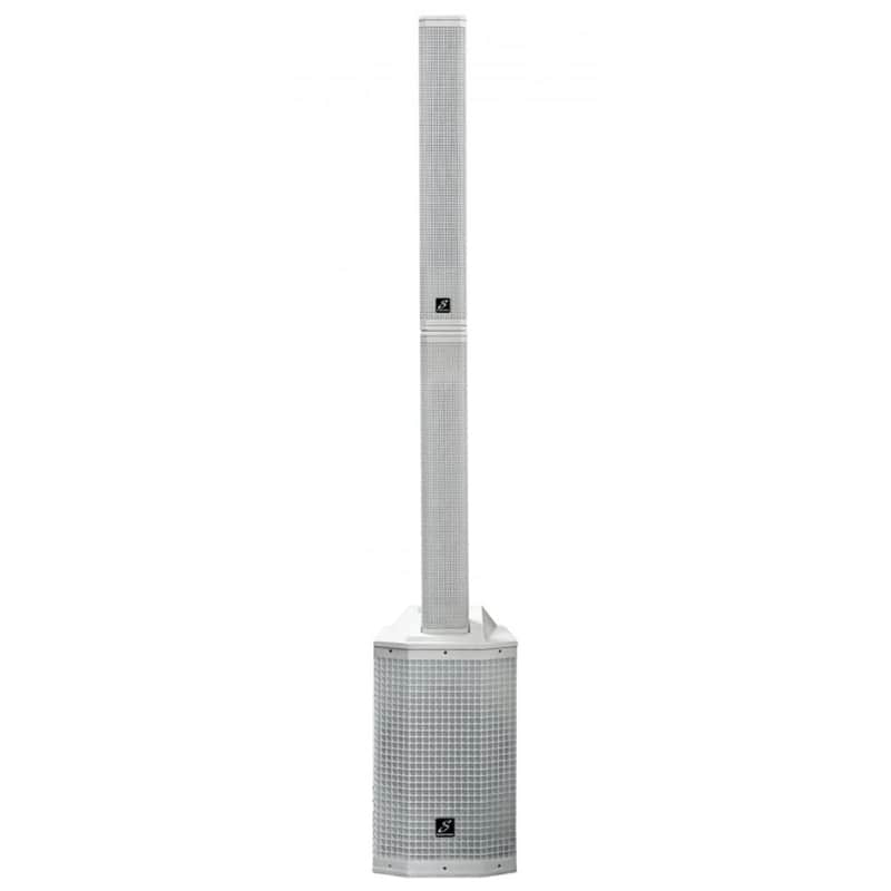 Studiomaster Direct 121 MX Line Array Pa System With Covers - WHITE image 1