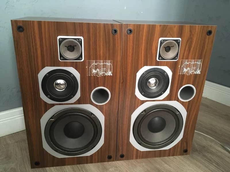 Moon 50/80 - 3-Way Vintage Bookshelf Speakers image 1