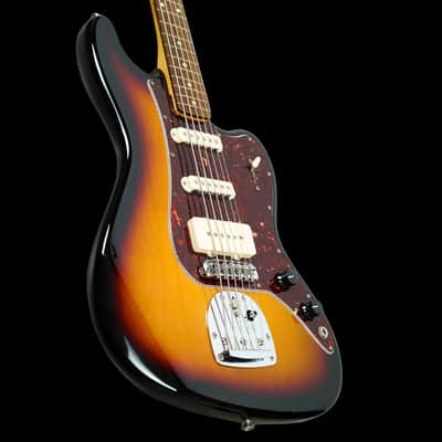 Fender Pawn Shop Bass VI, Sunburst image 2
