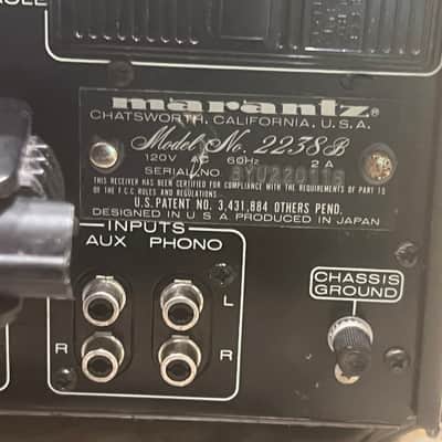 Marantz 2238B Stereo Receiver Vintage Serviced-LED'S-Sweet image 14