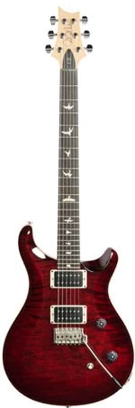 PRS CE24 Electric Guitar with Bolt On Neck with Gig Bag Fire Red Burst image 1