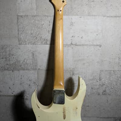 Ibanez RG550-WH Husk Maple Fretboard 1989 White Fujigen image 9