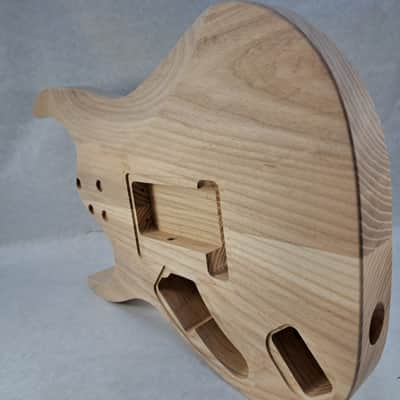 Unfinished Ash HxH 7 string Jem body Fits Ibanez 7 string UV Necks - J2461 image 4