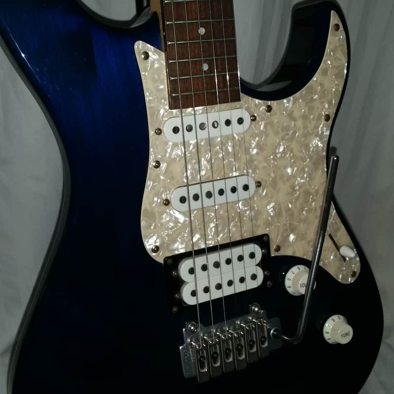 Yamaha Pacifica 604W - Transparent Blue | Reverb